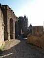 Carcassone Castle path